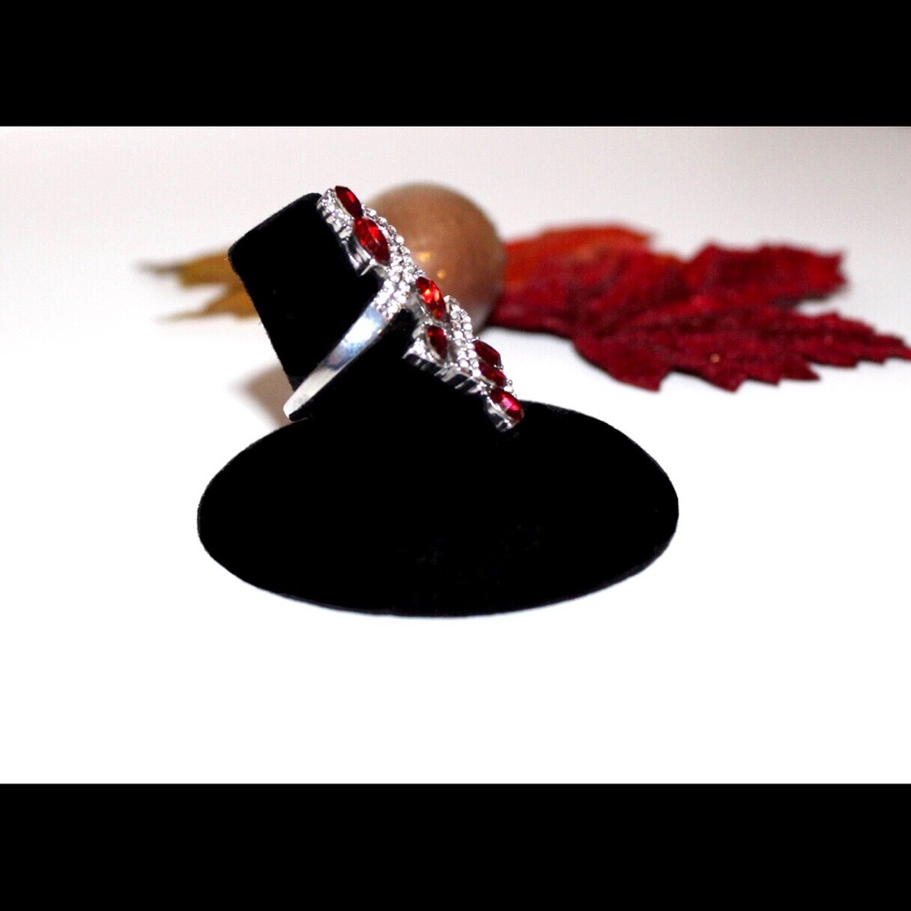 Ruby Finger Ring Nwot - image 2